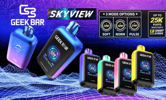 Geek Bar Skyview 25K Disposable Vape Review: Premium Performance and Flavor