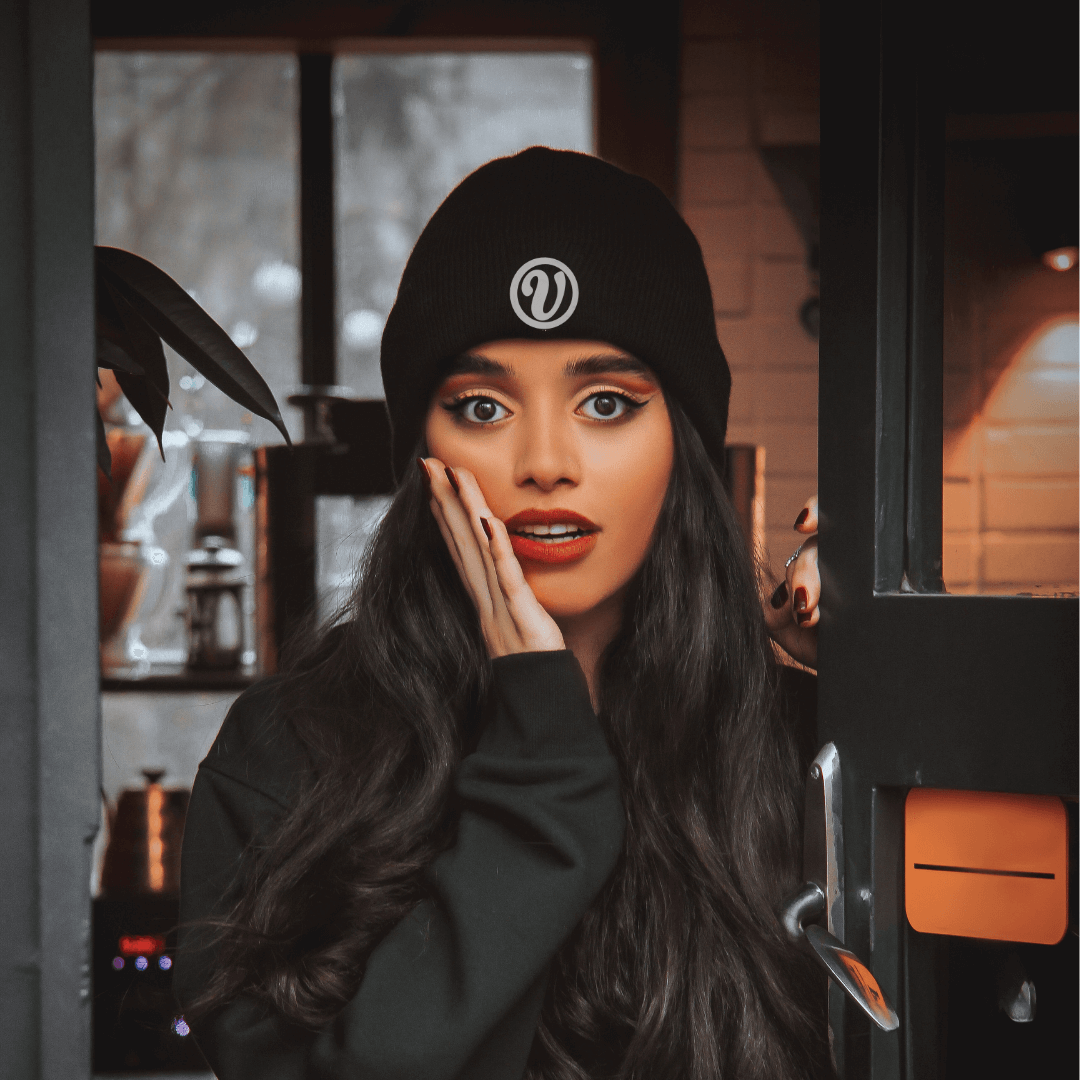 Vidyll Emblem Stitched Beanie