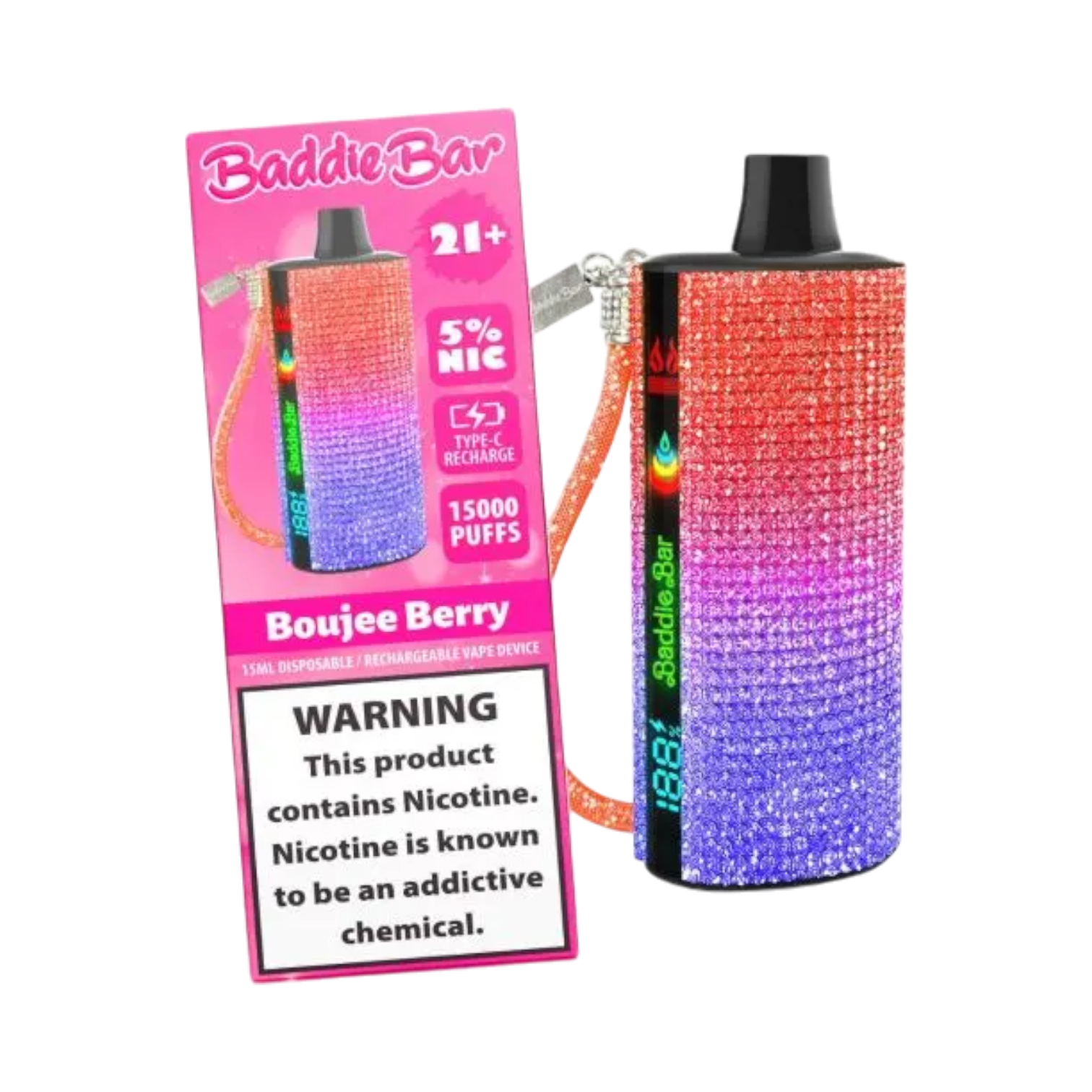 Baddie Bar 15K Disposable
