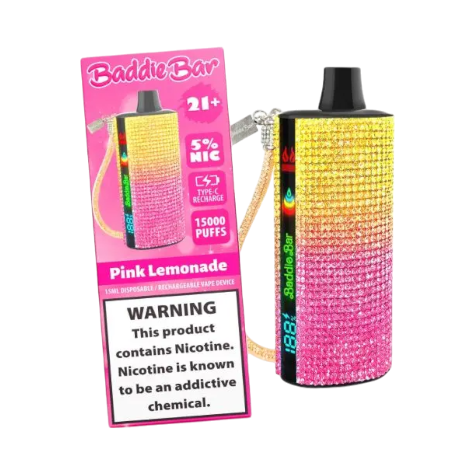 Baddie Bar 15K Disposable