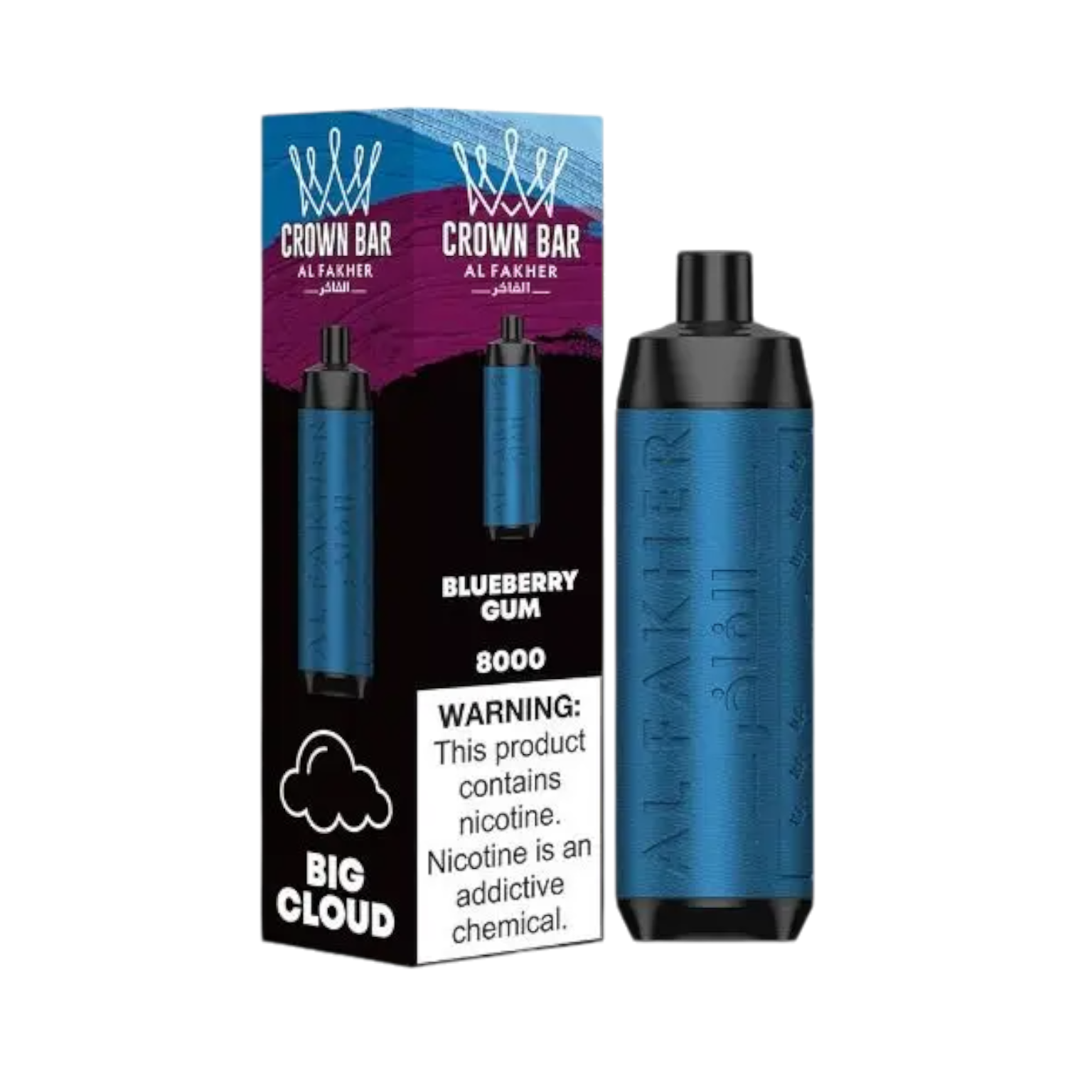 Al Fakher Crown Bar AF8000 Disposable