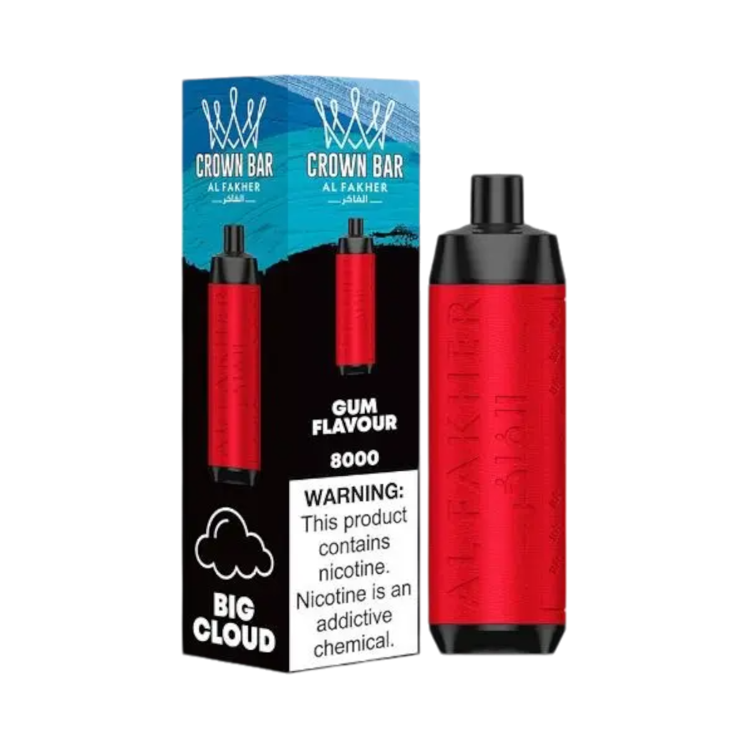 Al Fakher Crown Bar AF8000 Disposable