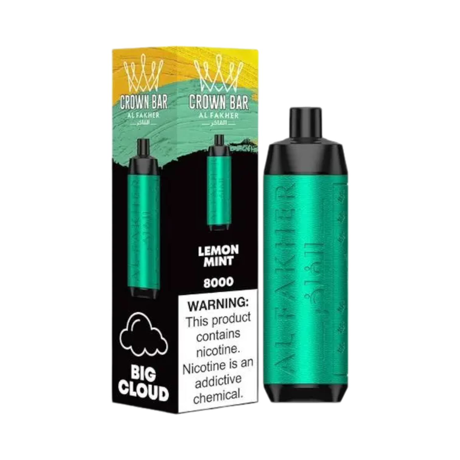 Al Fakher Crown Bar AF8000 Disposable