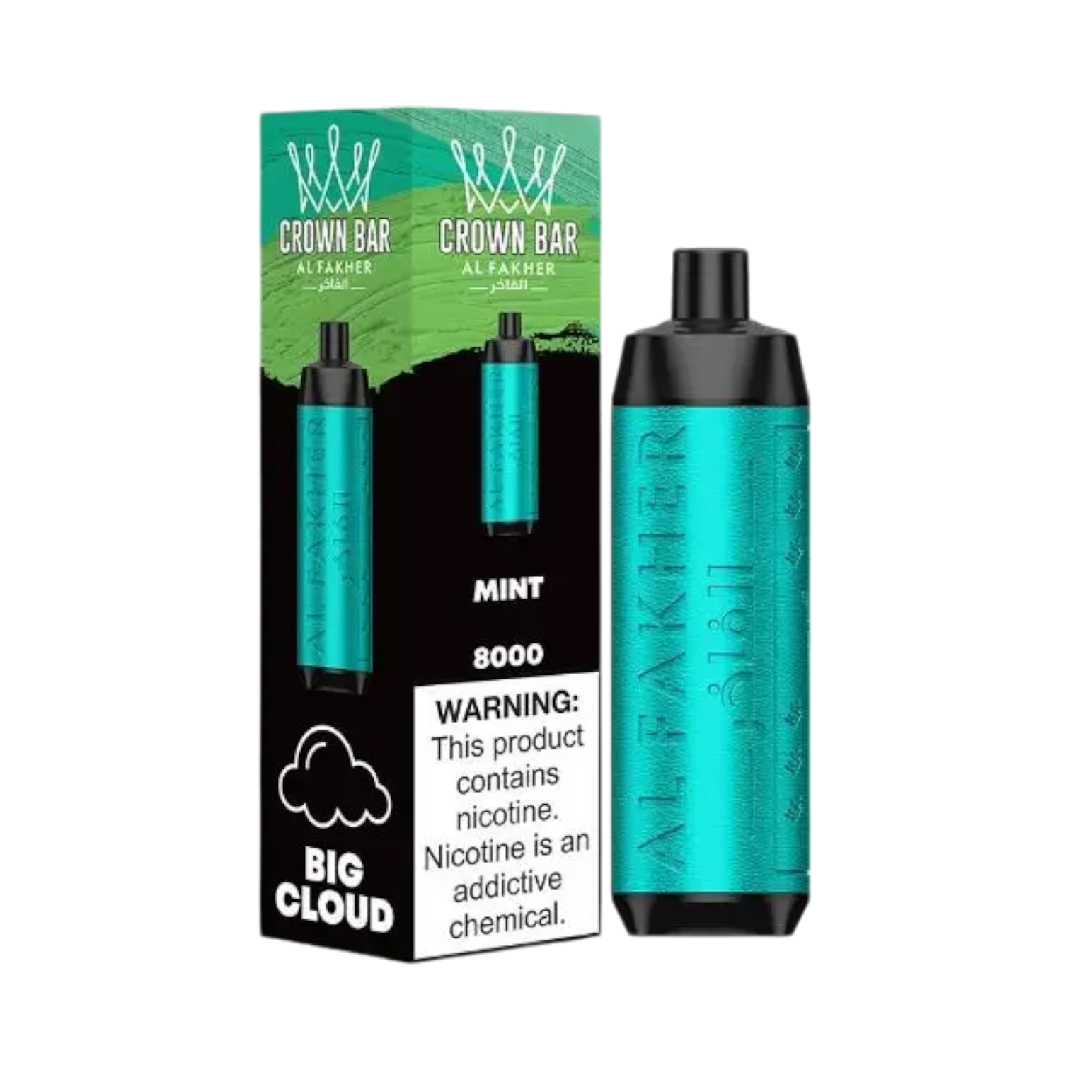 Al Fakher Crown Bar AF8000 Disposable