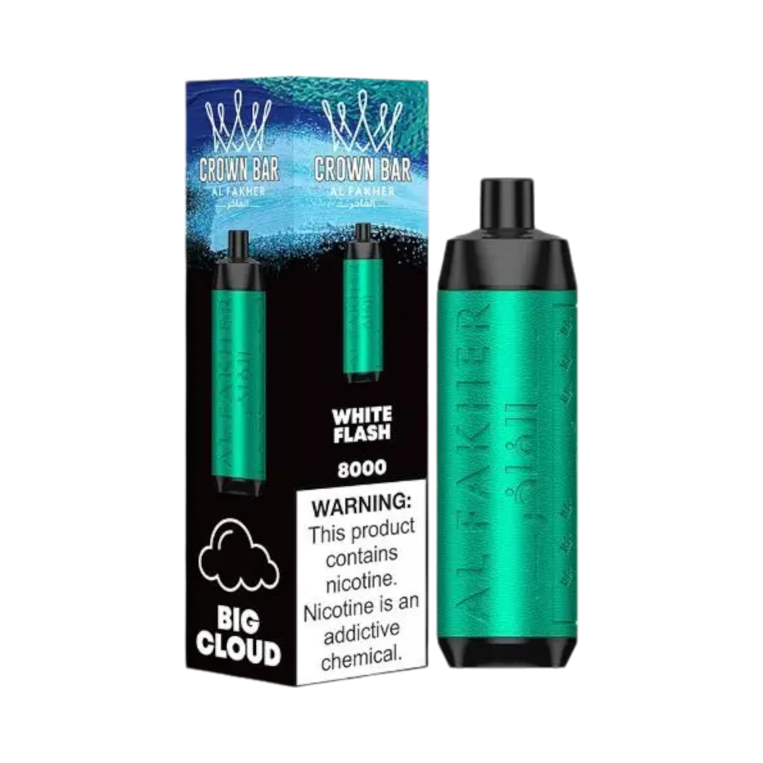 Al Fakher Crown Bar AF8000 Disposable