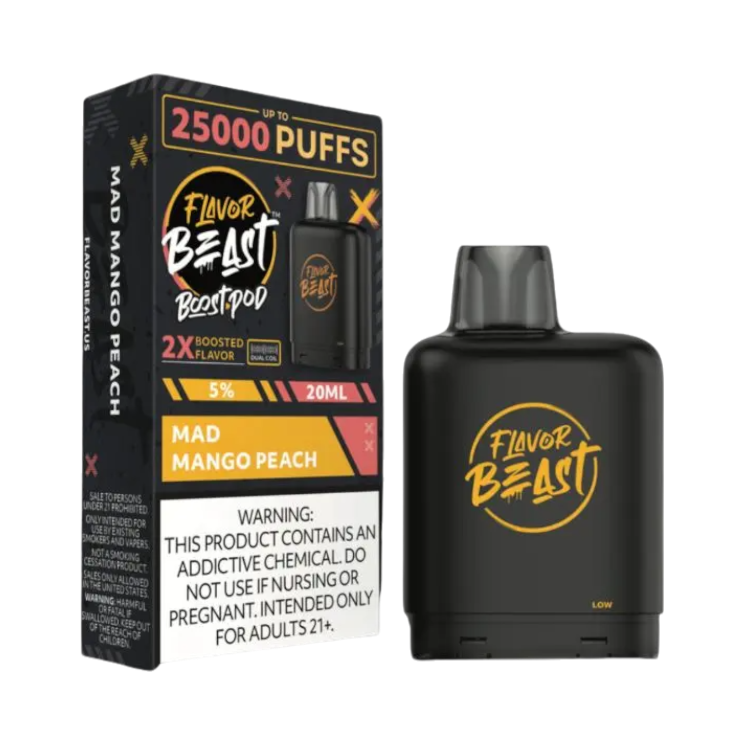 Flavor Beast Boost 25K Pod