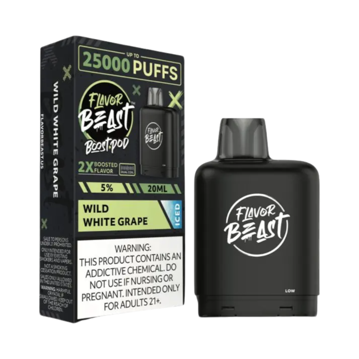 Flavor Beast Boost 25K Pod