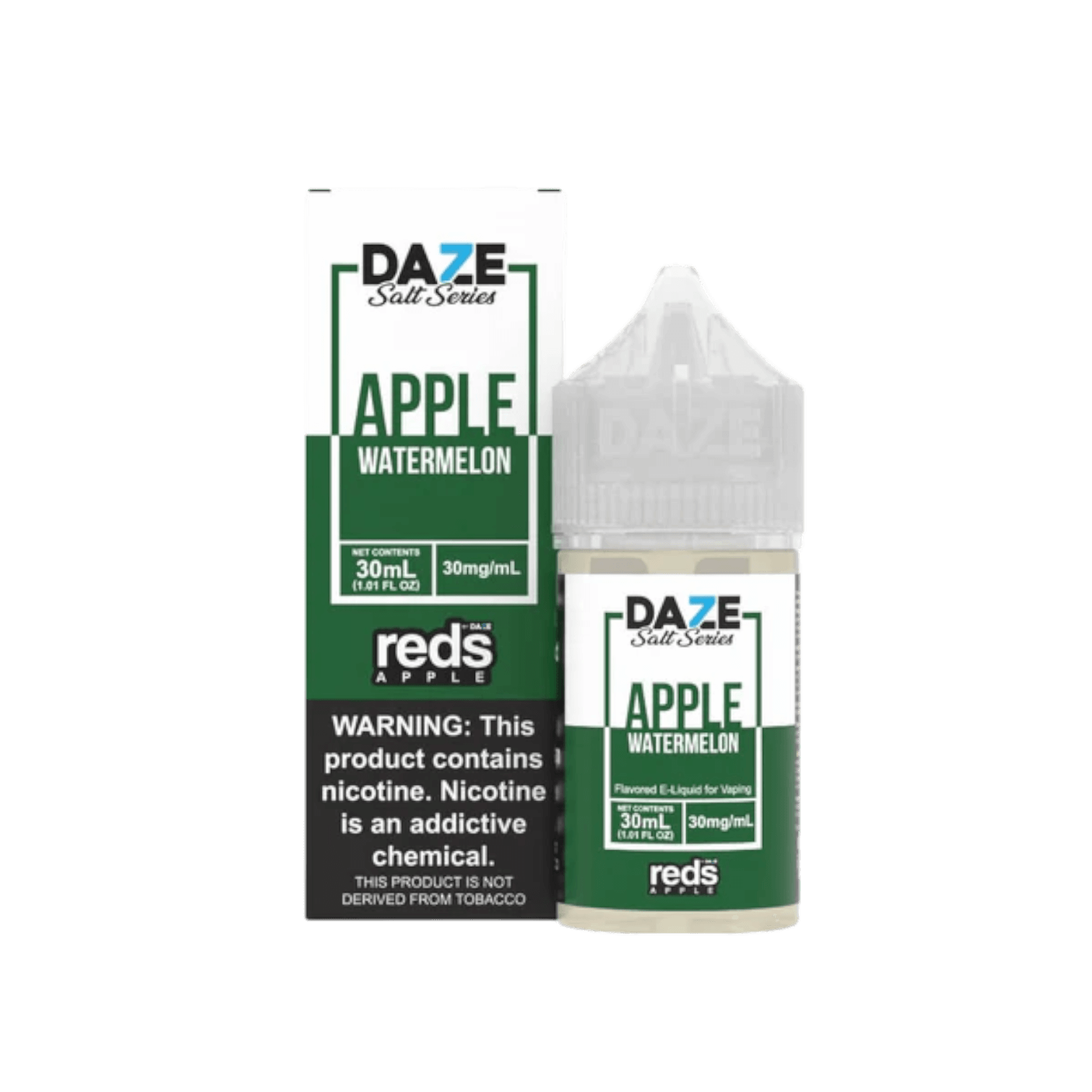 7Daze Reds Salts E-Liquid 30mL Experience 7Daze Reds Salts E-Liquid in 30mL, featuring the classic apple flavor with a satisfying nicotine salt blend. Available now at Vidyll.