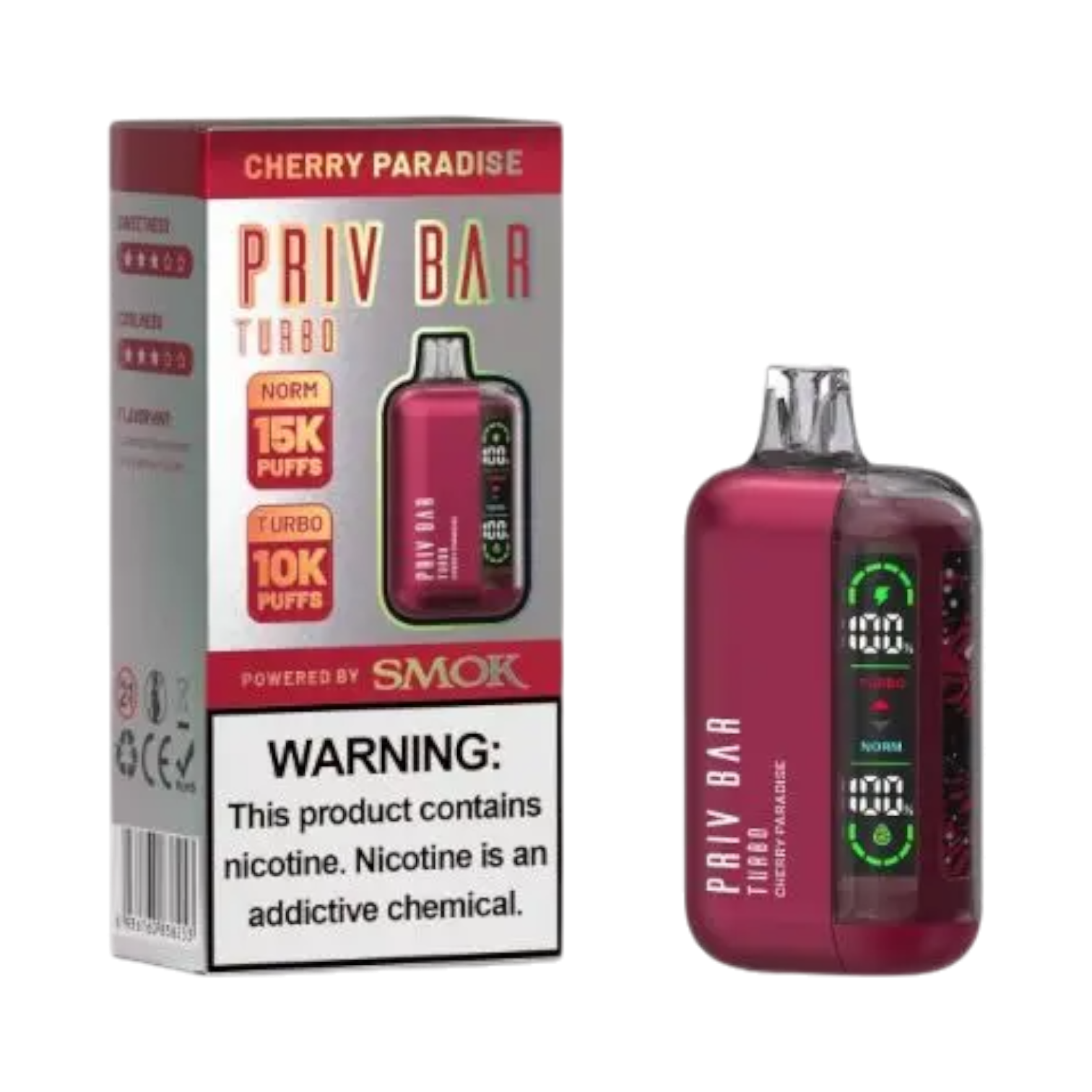 PRIV Bar Turbo 15K Disposable