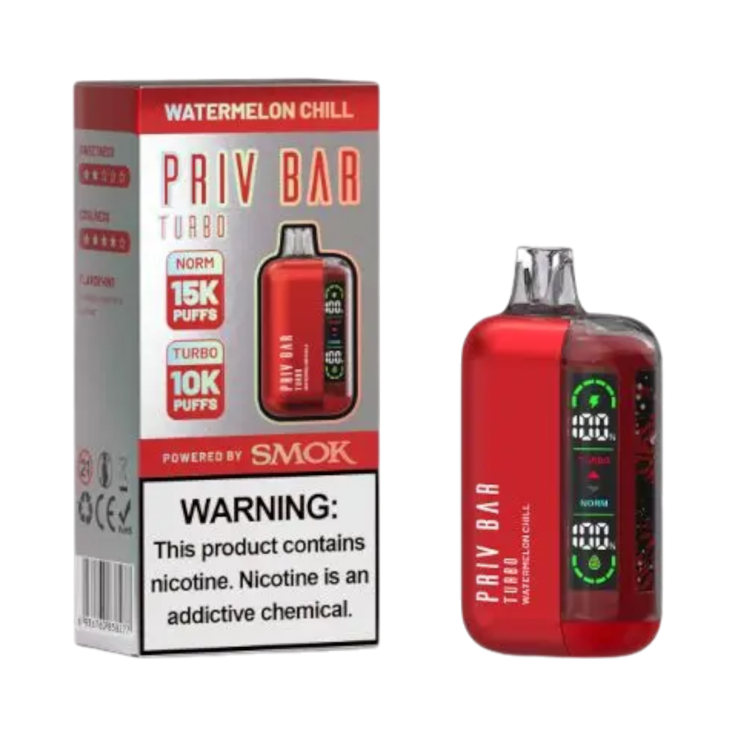 PRIV Bar Turbo 15K Disposable